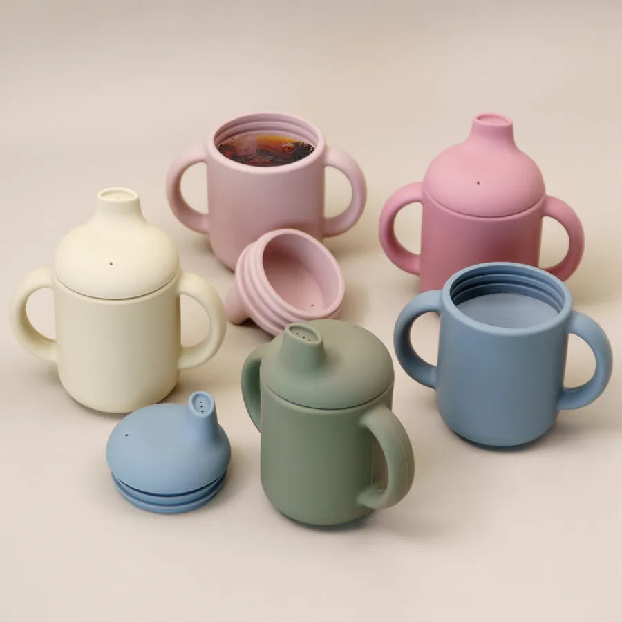 Portable Silicone Sippy Cup