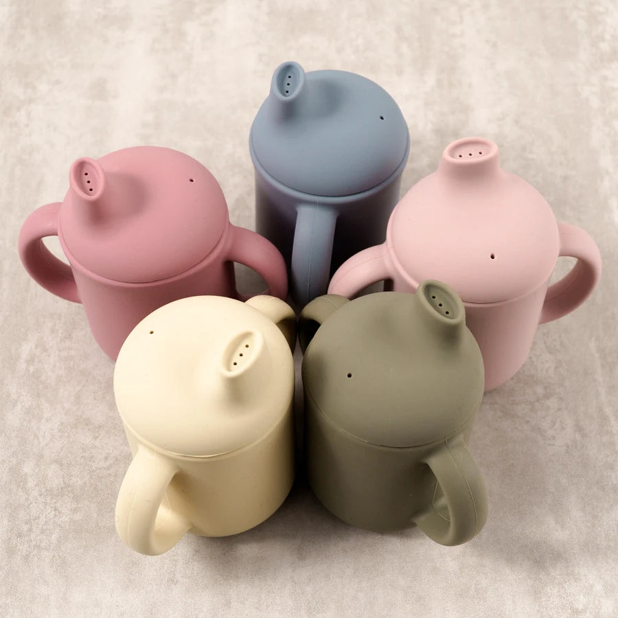 Portable Silicone Sippy Cup