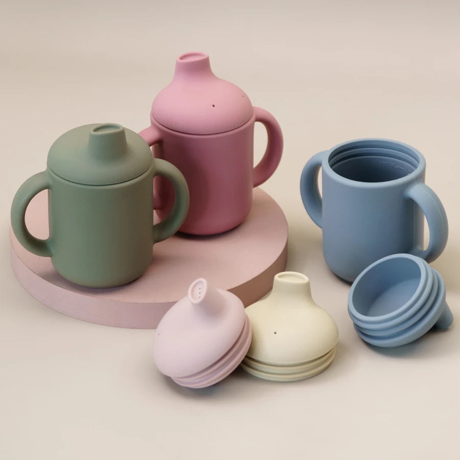 Portable Silicone Sippy Cup