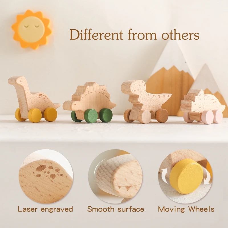 Wooden Dinosaur Toy